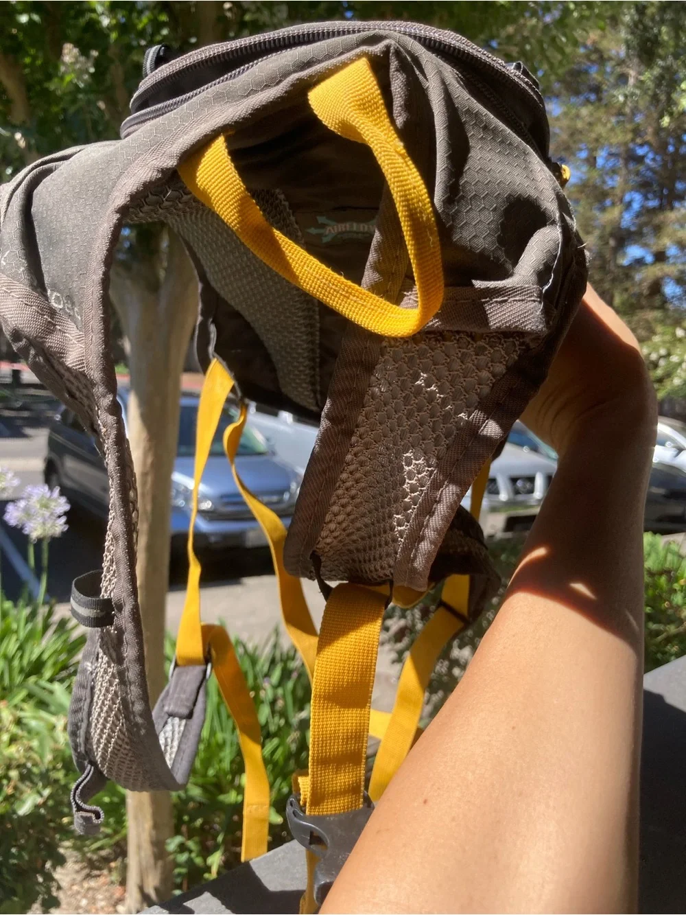 High Sierra Gray and Yellow Men's Daypack 2.0